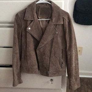 Blank NYC suede moto jacket